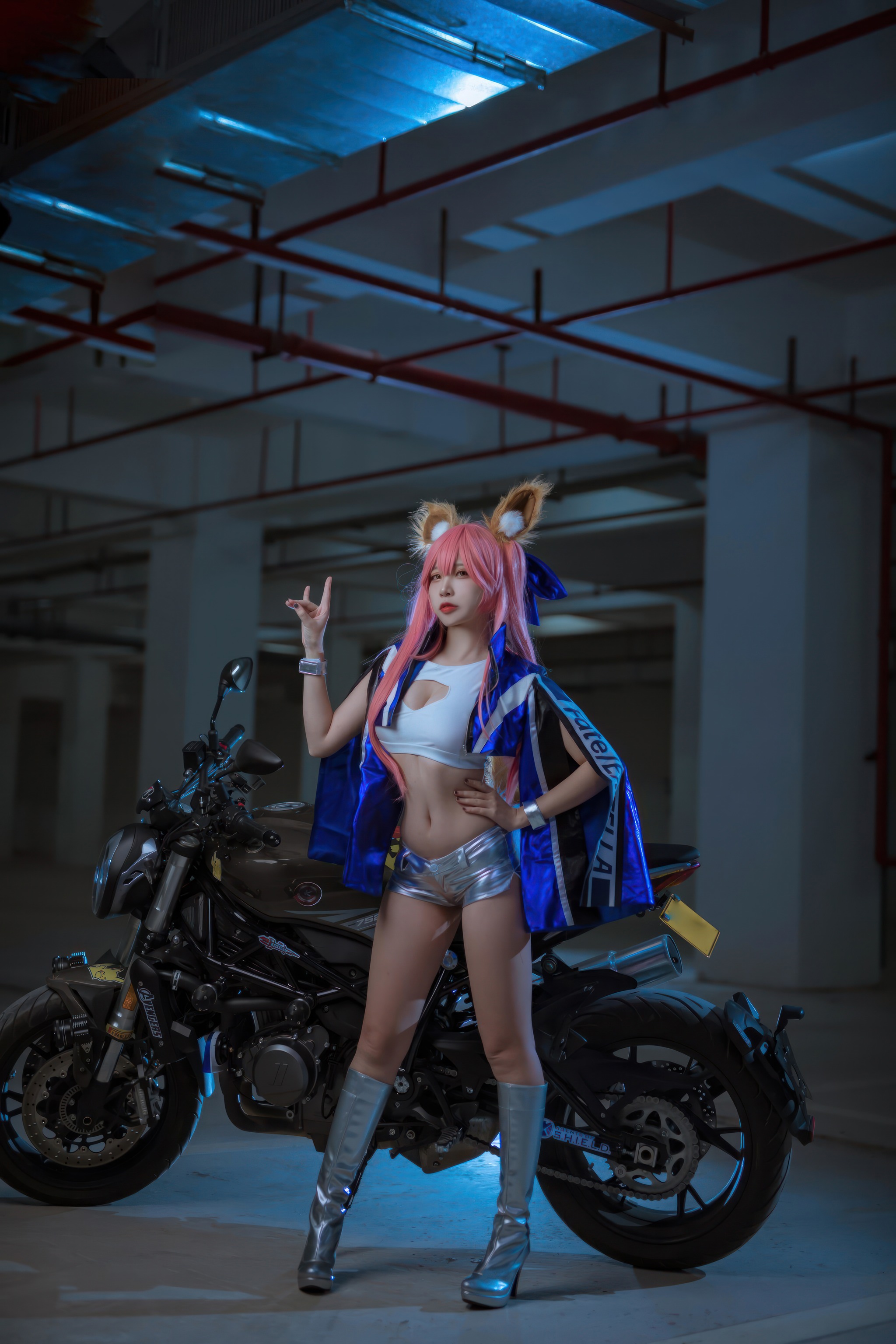 图片[1]-二佐Nisa – NO.205 玉藻前赛车服[30P]-XikXak